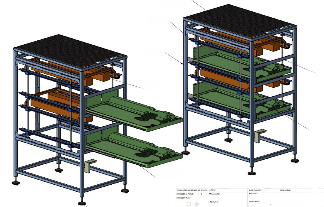 Conception et fabrication étuves textiles secteur automobile